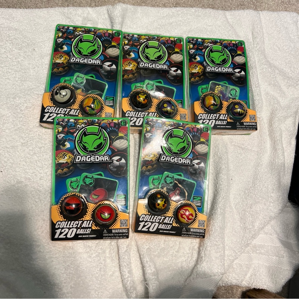 Box of 5- 2 Ball Sets DageDar Balls NOS Collectible Supercharged Ball Bearings!